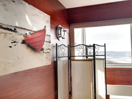 Studio charmant face mer accès plage, balcon, parking - Photo 13