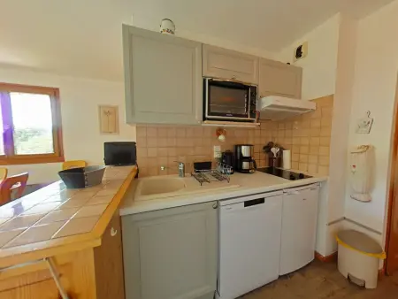Appt 2 pièces, 6 pers, proche pistes, parking, animaux admis - Photo 5
