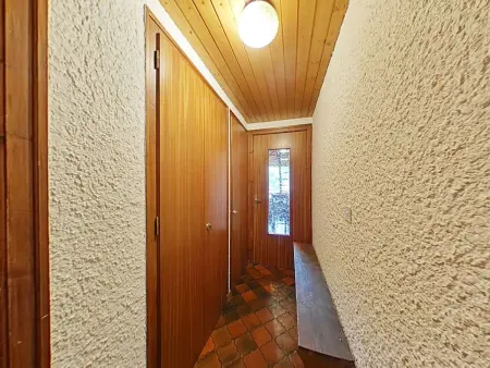 Appartement cosy 7 couchages, au pied des pistes, cheminée, parking - Photo 8