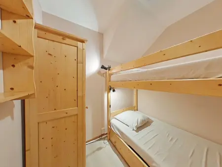 Centre, 2 pièces + mezzanine, balcon, ascenseur, 6 couchages - Photo 9