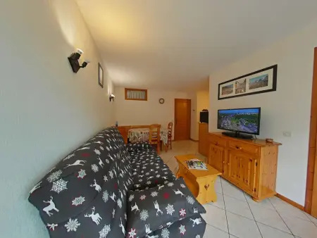Appartement chaleureux au Grand Bornand - 6 personnes, balcon, parking, proche centre - Photo 3