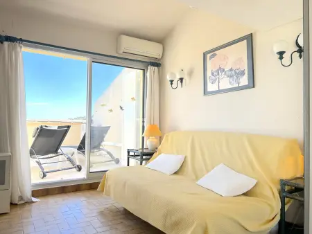 Appartement 3 pièces 6 pers avec terrasse, clim, piscine privée, parking - Photo 10