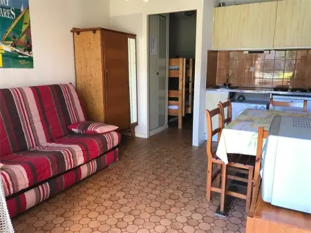 Studio Cabine 4 Pers, RDC, Bord de Plage, Parking Privé, À Proximité Commerces et Aqualand - Photo 2
