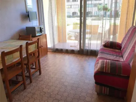 Studio Cabine 4 Pers, RDC, Bord de Plage, Parking Privé, À Proximité Commerces et Aqualand - Photo 4