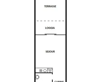 Studio Cabine 4 Pers, RDC, Bord de Plage, Parking Privé, À Proximité Commerces et Aqualand - Photo 8