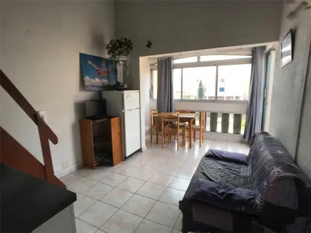 Appartement T2 Mezzanine, 6 pers., Piscine, Clim, Port Barcarès - Photo 3