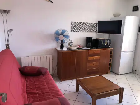 Studio cabine 4 pers avec piscine, parking sécurisé, BBQ et proche plage - Photo 8