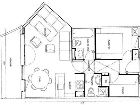 Appartement spacieux avec terrasse, 2 chambres, animaux acceptés à Valmorel - Photo 8