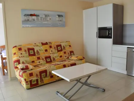 Appartement climatisé 3 pièces, 6 couchages, proche plage et centre, garage inclus - Photo 3