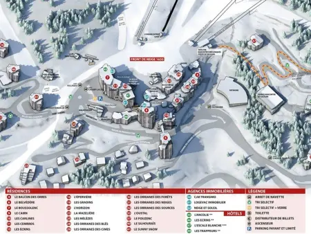 Studio idolâtrable aux Orres pour 4, accès pistes, balcon - Photo 9