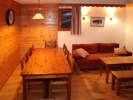 Duplex standing 2 ch + coin montagne, au pied des pistes, 9 pers, animaux admis - Photo 1