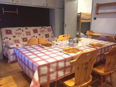 Studio cabine 8 pers, Sud, pied de piste, centre station, proche commerces et ESF - Photo 11