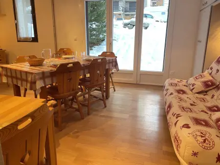 Studio cabine 8 pers, Sud, pied de piste, centre station, proche commerces et ESF - Photo 14
