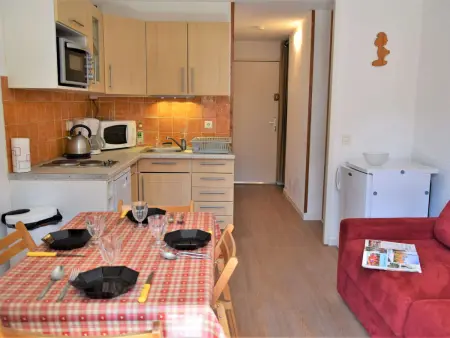 Studio coin montagne calme, 4 pers, parking, Risoul 1850 - Photo 2