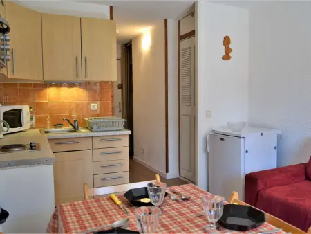 Studio coin montagne calme, 4 pers, parking, Risoul 1850 - Photo 3