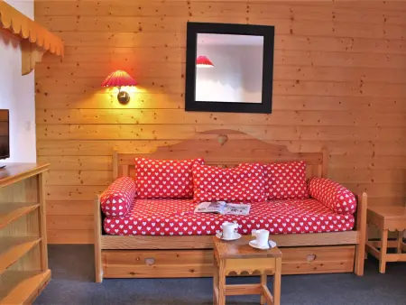 Studio 3 couchages près des pistes, balcon, piscine, sauna, WiFi inclus, casier à ski - Risoul 1850 - Photo 2