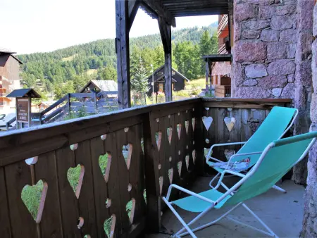 Studio 3 couchages près des pistes, balcon, piscine, sauna, WiFi inclus, casier à ski - Risoul 1850 - Photo 10