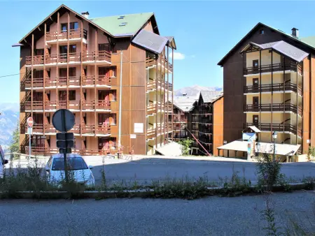 Studio 3 couchages près des pistes, balcon, piscine, sauna, WiFi inclus, casier à ski - Risoul 1850 - Photo 11