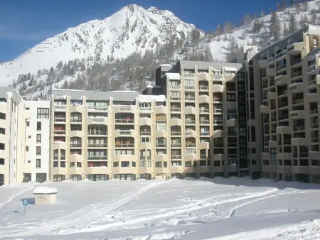 Studio 4 pers, balcon sud, au pied des pistes, Appartement 4 personnes à Isola 2000 - Photo 6