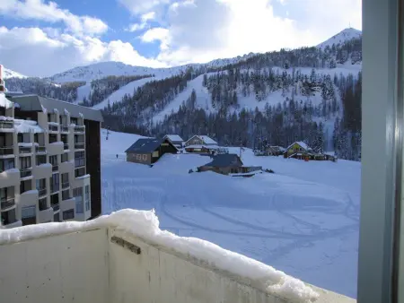 Studio 4 pers, balcon sud, au pied des pistes, Appartement 4 personnes à Isola 2000 - Photo 8