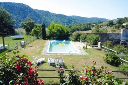 Ferienwohnung in Retournac, Retraite rurale avec piscine dans les collines - Photo 5
