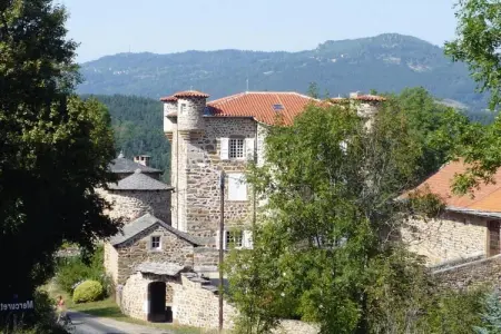 Ferienwohnung in Retournac, Retraite rurale avec piscine dans les collines - Photo 11