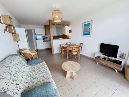 Joli T2 en front de mer avec accès direct plage, terrasse privative, parking et Wi-Fi gratuit - Photo 4