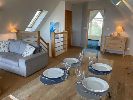 Triplex de standing à Ambleteuse avec terrasse, parking et Wifi - Photo 2