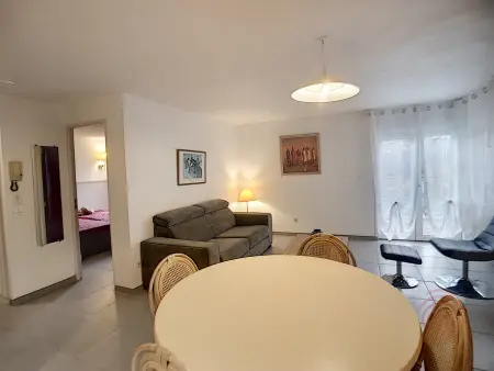 Appartement F2 climatisé avec terrasse, proche thermes et centre-ville, animaux acceptés, à Lamalou - Photo 4