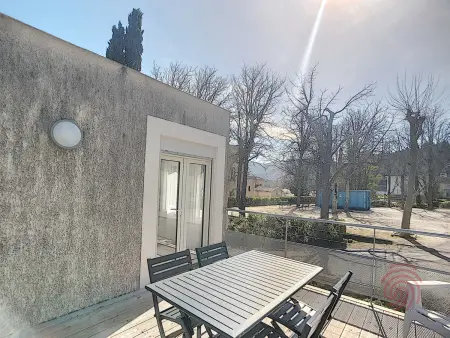 Appart F2 à Lamalou, terrasse, wifi, animaux acceptés, proche centre & thermes - Photo 14