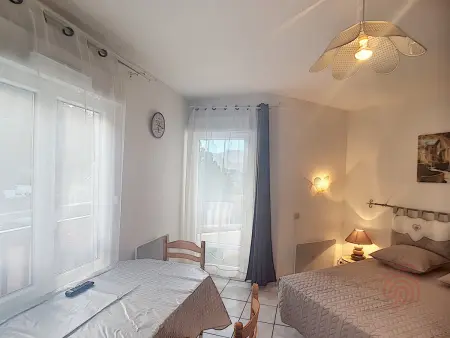 Studio rénové Lamalou, proche Thermes, balcon, animaux admis, parking gratuit, Wifi inclus - Photo 4