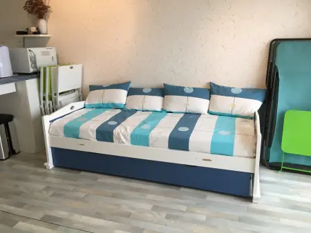 Fort-Mahon-Plage: Studio balcon, équipements complets, parking privé - Photo 6