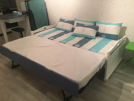 Fort-Mahon-Plage: Studio balcon, équipements complets, parking privé - Photo 7