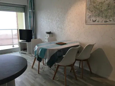 Fort-Mahon-Plage: Studio balcon, équipements complets, parking privé - Photo 9
