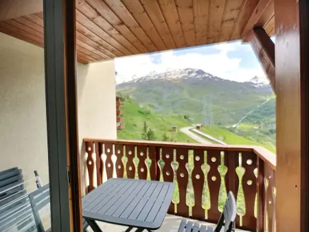 Charmant 3 Pièces Ski aux Pieds, 6 Pers, Balcon Sud, Les Menuires - Photo 7