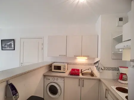 Appartement F2 avec terrasse, clim, parking privé, proche centre-ville et thermes, animaux acceptés - Photo 4