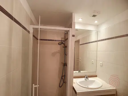 Appartement F2 avec terrasse, clim, parking privé, proche centre-ville et thermes, animaux acceptés - Photo 10