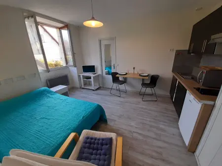 Studio cosy avec Wi-Fi à 50m du centre, proche des Thermes - La Roche-Posay - Photo 1