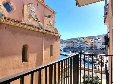 Appartement F3 à Port-Vendres, vue port, parking inclus et WIFI - Photo 1