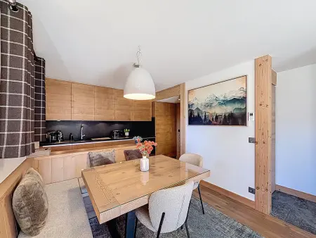 Appartement 4P avec terrasse et vue Mont Blanc, Appartement 6 personnes à Combloux - Photo 13