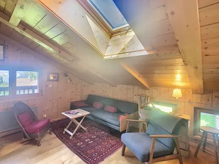 Appartement cosy avec mezzanine, au pied des pistes à Combloux, parking inclus - Photo 1