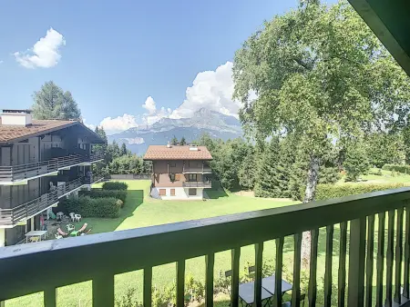 Appartement cosy avec mezzanine, au pied des pistes à Combloux, parking inclus - Photo 2
