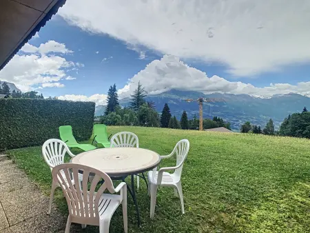 Charmant 2 pièces cabine avec jardin, près de Combloux - Photo 3