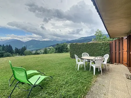 Charmant 2 pièces cabine avec jardin, près de Combloux - Photo 13