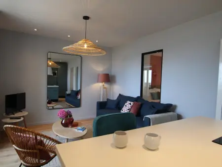 Appartement 1er Étage Face Mer avec Parking, Appartement 2 personnes à Barneville Carteret - Photo 6