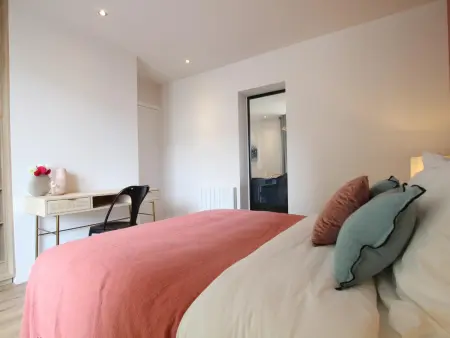 Appartement 1er Étage Face Mer avec Parking, Appartement 2 personnes à Barneville Carteret - Photo 10