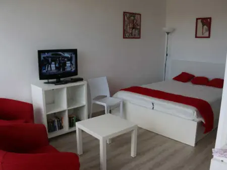 Grand studio climatisé, 3ème étage avec ascenseur, terrasse, parking, proche plage, Cap d'Agde. - Photo 3