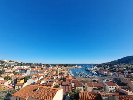 Studio cabine avec terrasse ensoleillée à Port-Vendres - Photo 1