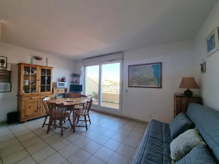Studio cabine avec terrasse ensoleillée à Port-Vendres - Photo 5