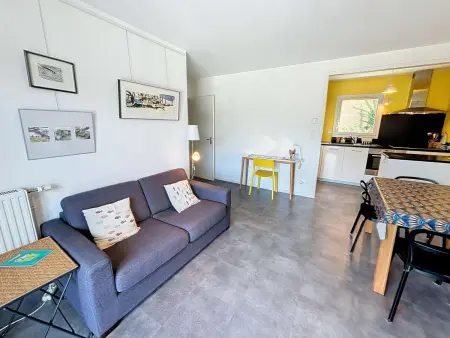 Appartement moderne centre-ville, 600m plage, résidence sécurisée, parking - Photo 4